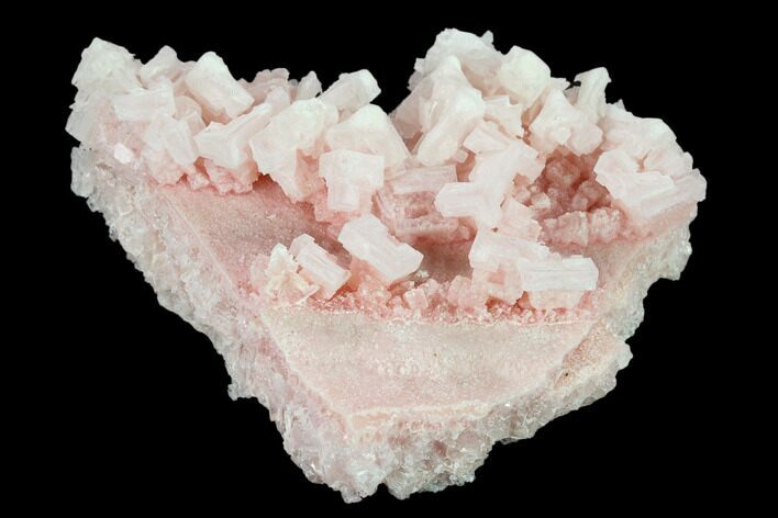 Pink Halite Crystal Plate - Trona, California #133597